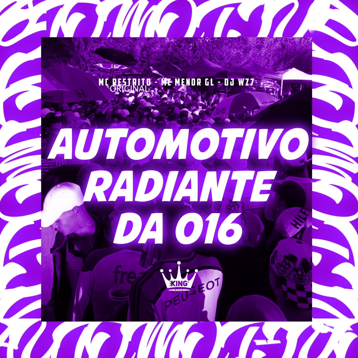 Automotivo Radiante da 016 - Single by DJ WZ7 016, MC RESTRITO ORIGINAL & MC MENOR GL album cover
