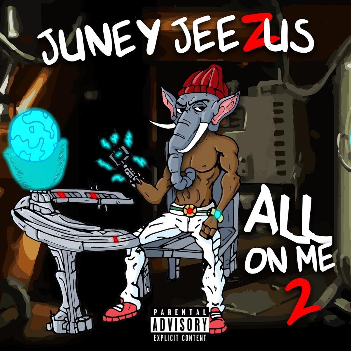All On Me 2 by Juney Jeezus album cover