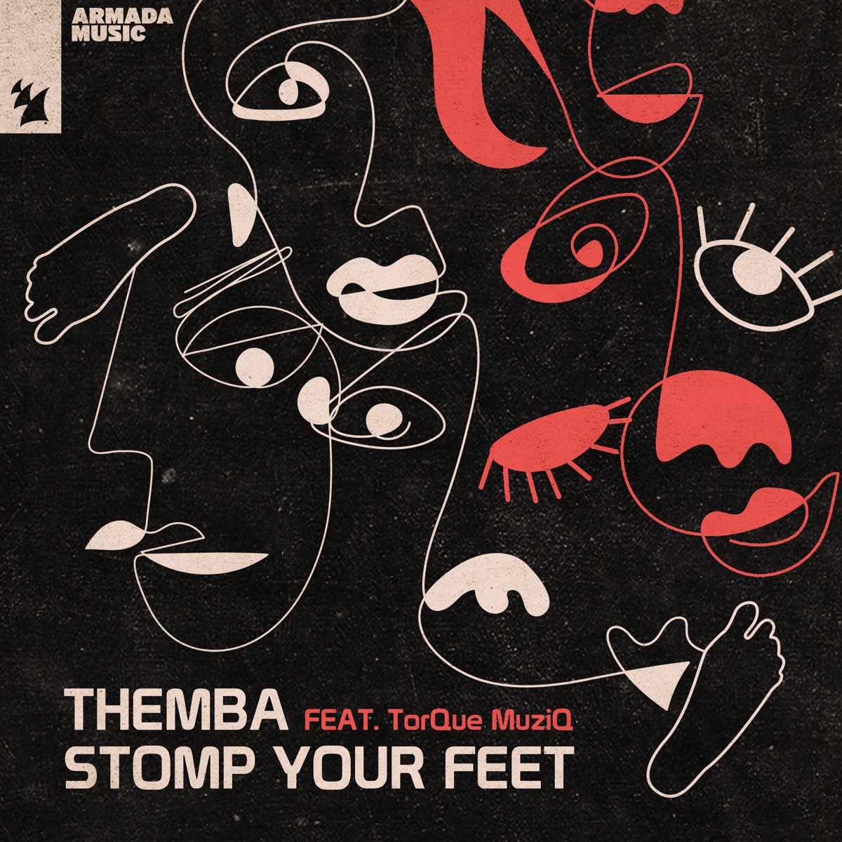 Stomp Your Feet (feat. TorQue MuziQ) - Single by THEMBA album cover
