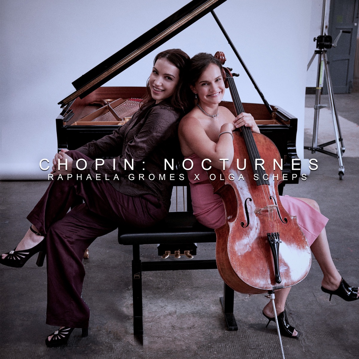 Chopin Nocturnes - EP by Olga Scheps & Raphaela Gromes album cover
