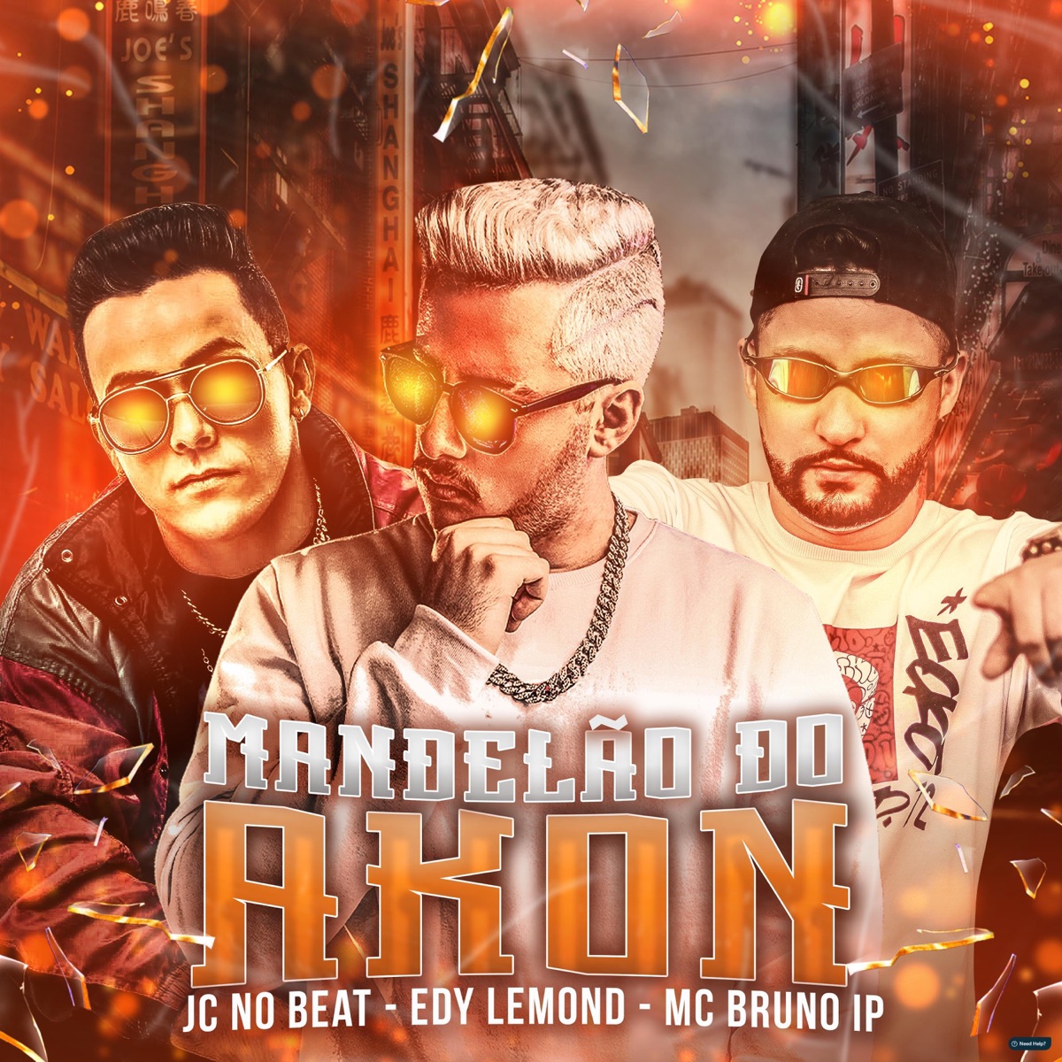 Mandelão do Akon - Single by JC no beat, Edy Lemond & MC Bruno IP album cover