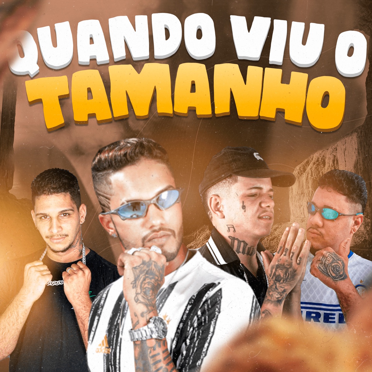 Quando Viu o Tamanho (feat. Mc Magrinho & MC Mano Flexa) - Single by MC Ricardinho, Luanzinho do Recife & MC Rodrigues Da ZO album cover