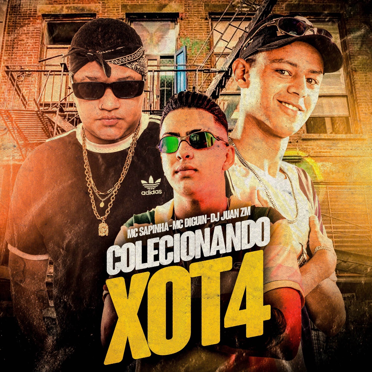 Colecionando Xot4 - Single by Mc Sapinha, DJ Juan ZM & MC Diguin album cover