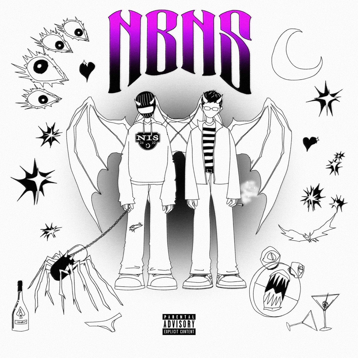 NBBNS (feat. Revel Sam) - Single by YvngHydrx album cover