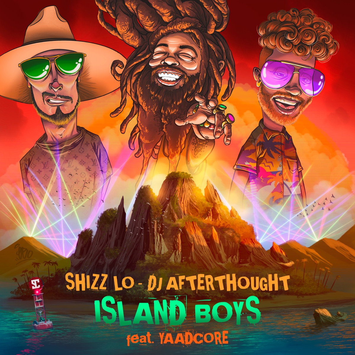 Island Boys - Single (feat. Yaadcore) - Single by Shizz Lo & DJ Afterthought album cover