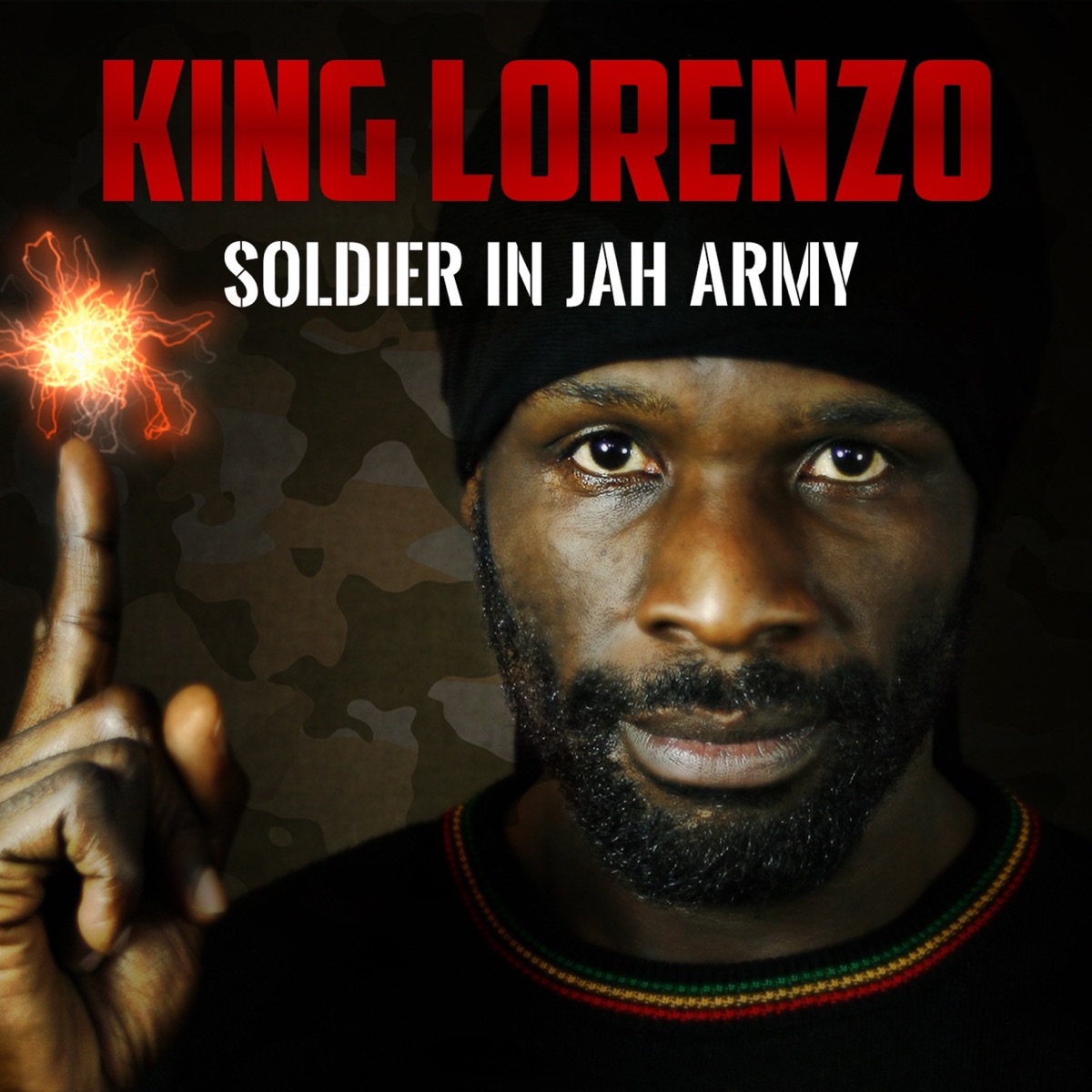 Soldier in Jah Army - Single by King Lorenzo album cover