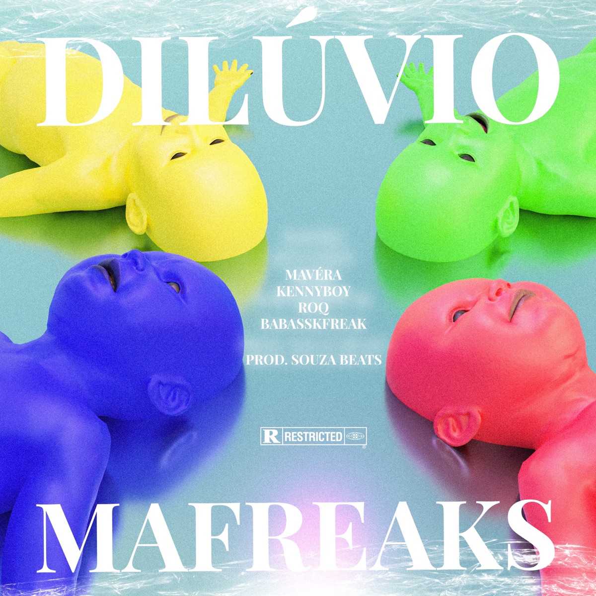 Dilúvio (feat. KennyBoy, babasskfreak, ROQ & Mavéra) - Single by Mafreaks album cover