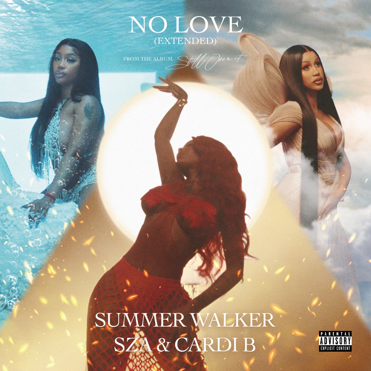 No Love (Extended Version) - Single by Summer Walker, SZA & Cardi B album cover artwork