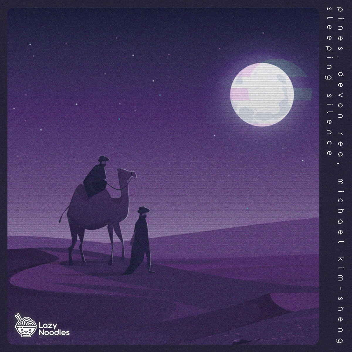 Sleeping Silence - Single by Devon Rea, Michael Kim-Sheng & Pines album cover