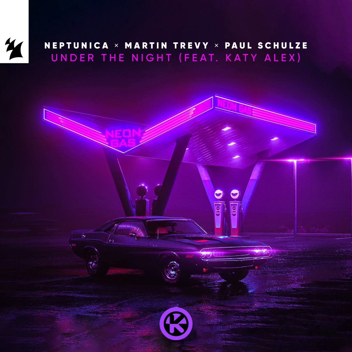 Under the Night (feat. Katy Alex) - Single by Neptunica, Martin Trevy & Paul Schulze album cover