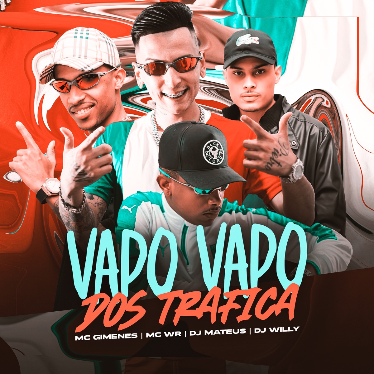 Vapo Vapo dos Traficas - Single by MC WR, Dj mateus, Mc Gimenes & DJ Willy album cover