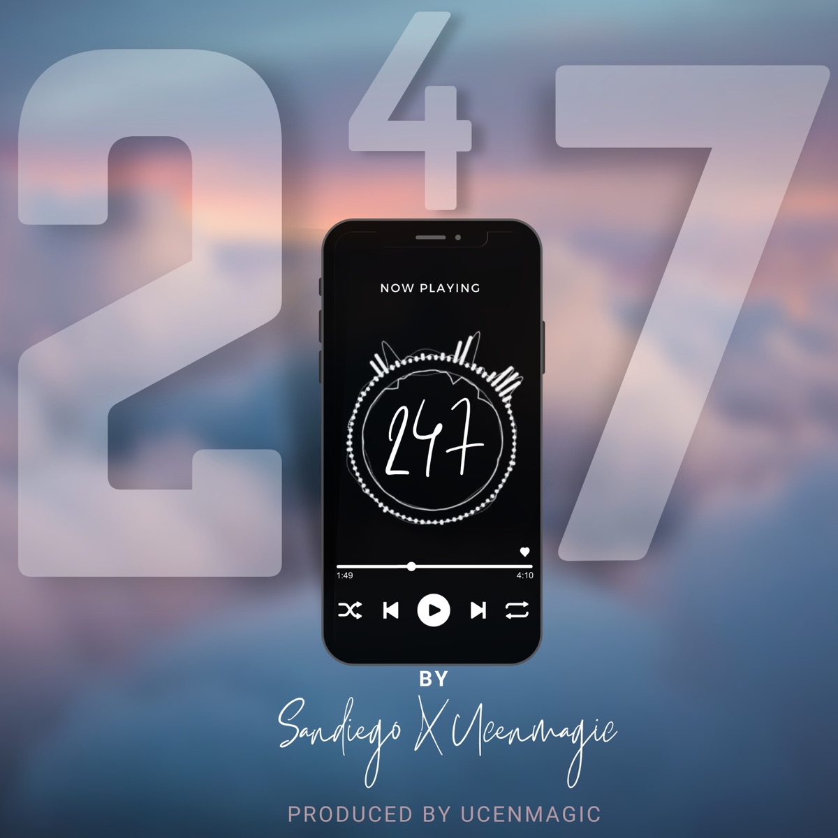 247 - Single by Sandiego & Ucenmagic album cover
