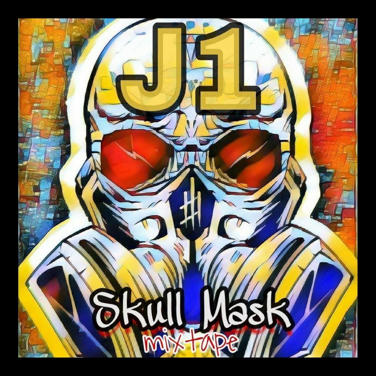 Skull Mask Mixtape by J1 Hip Hop album cover