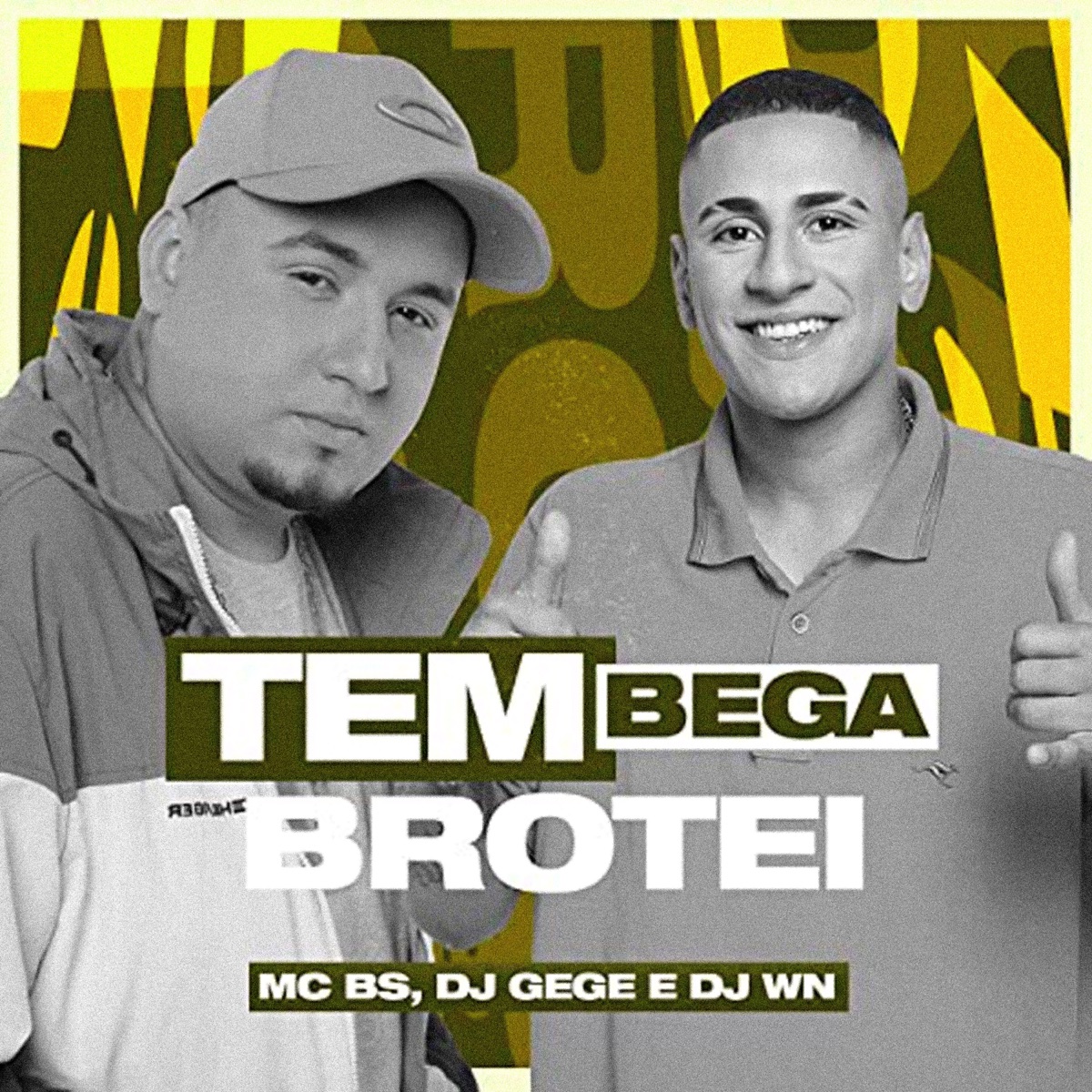 Tem Bega Brotei - Single by Mc BS & DJ Gege album cover