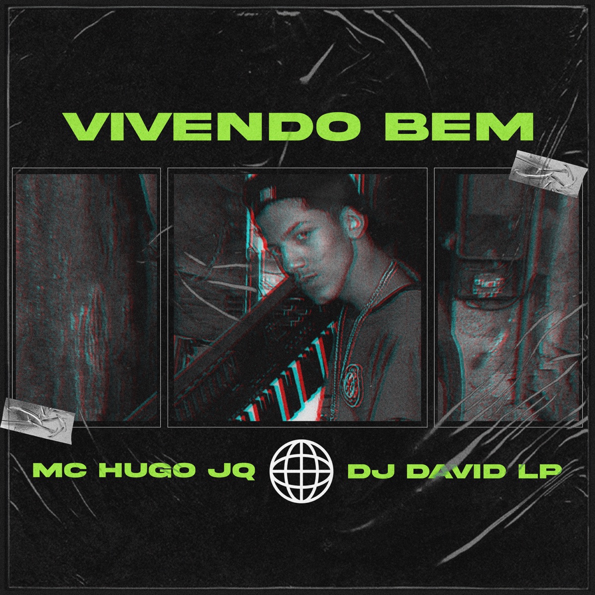 Vivendo Bem - Single by MC HUGO JQ & DJ David LP album cover