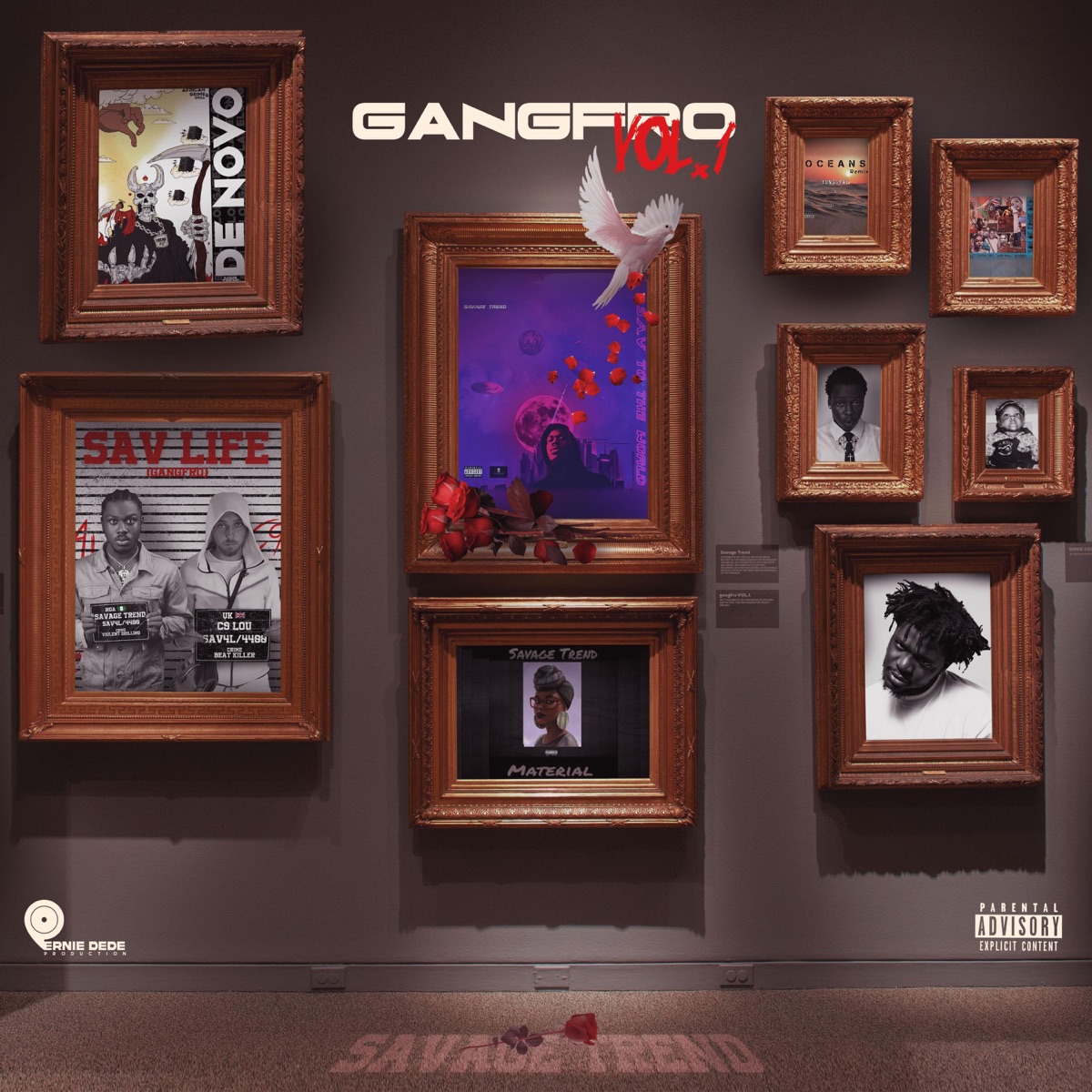 Gangfro, Vol. 1 - Single by Savage Trend album cover