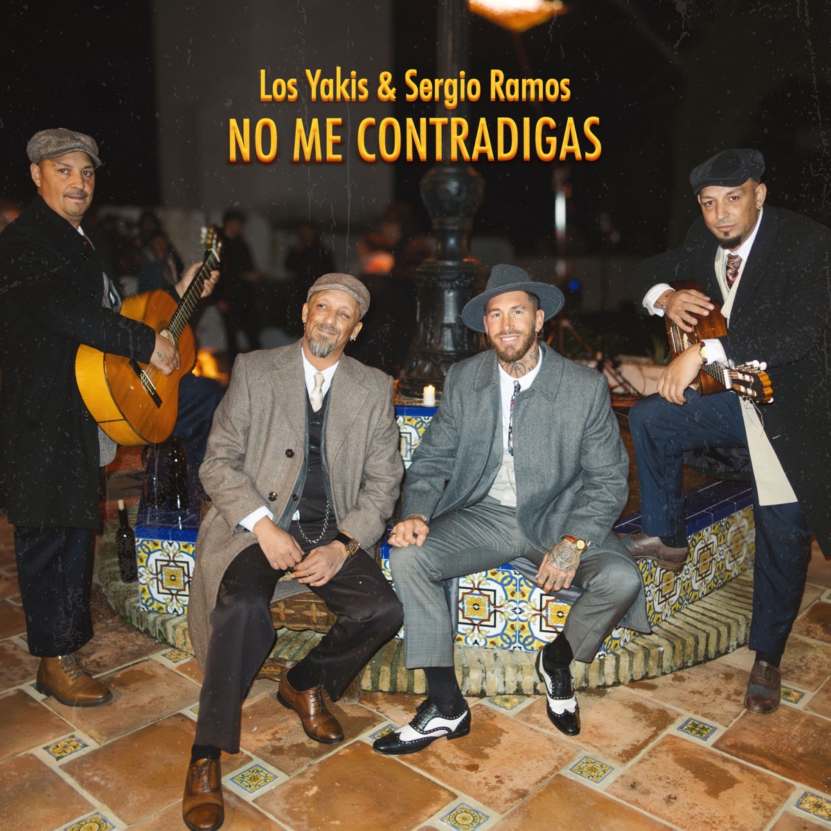 NO ME CONTRADIGAS - Single by Los Yakis & Sergio Ramos album cover