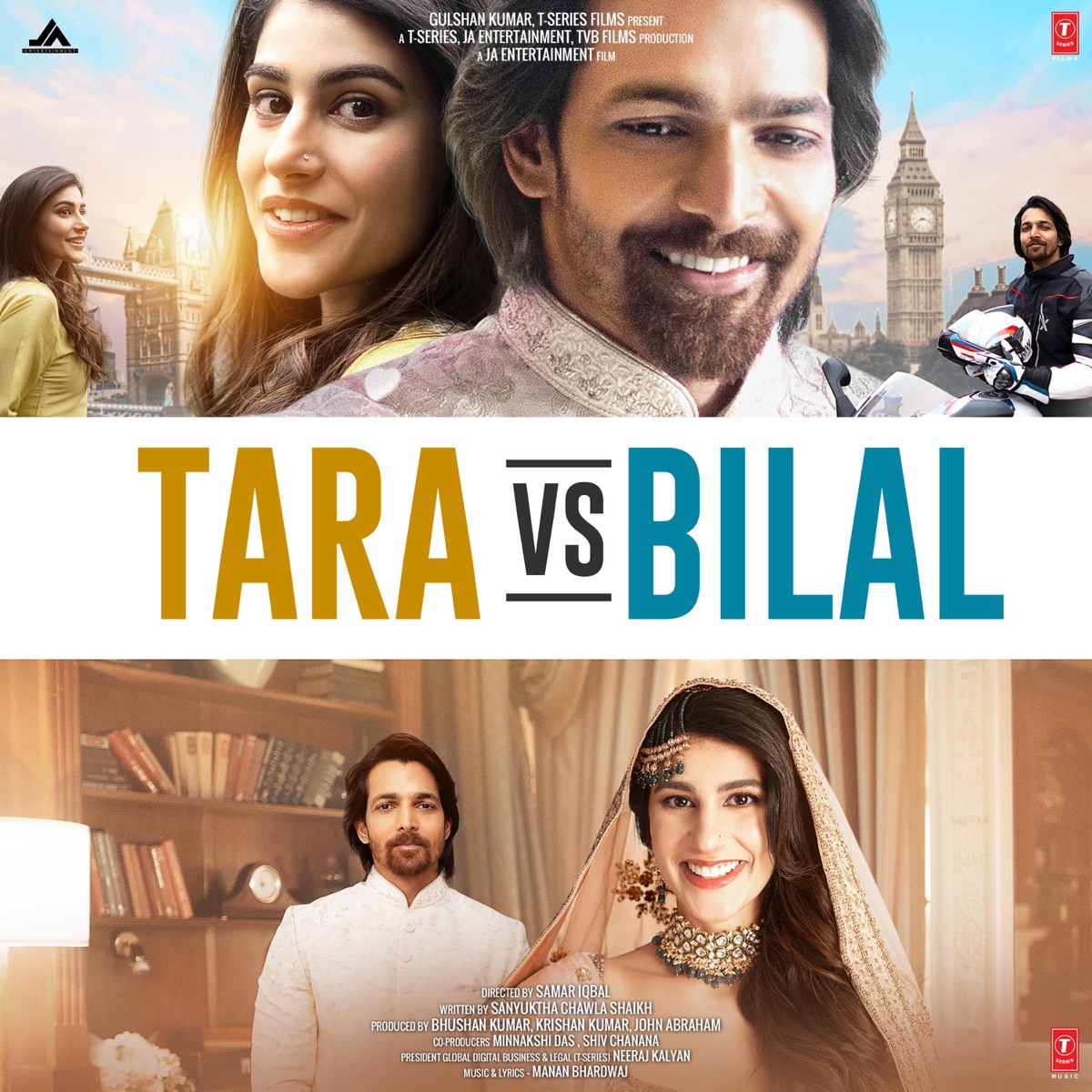 Tara Vs Bilal (Original Motion Picture Soundtrack) - EP by Manan Bhardwaj album cover