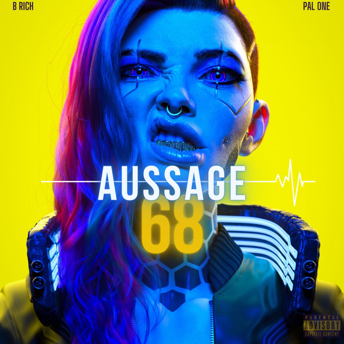 Aussage - Single by B Rich & Pal One album cover