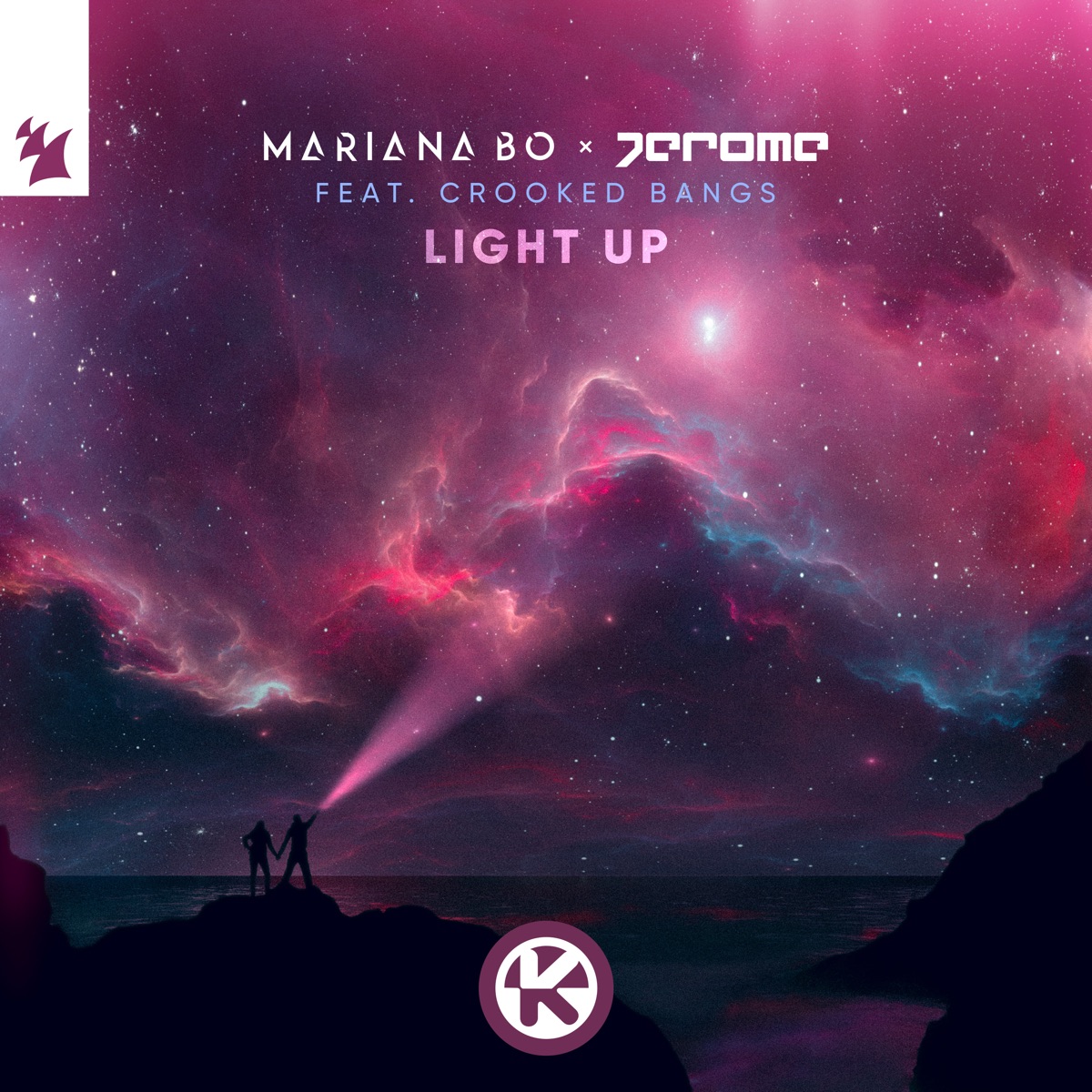 Light Up (feat. Crooked Bangs) - Single by Mariana BO & Jerome album cover