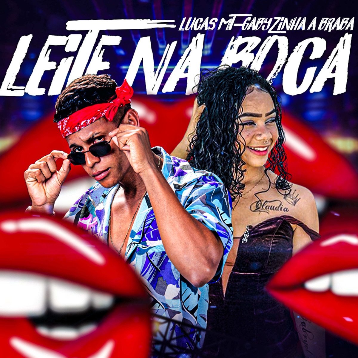 Leite na Boca - Single by Lucas MT & Gabyzinha a Braba album cover