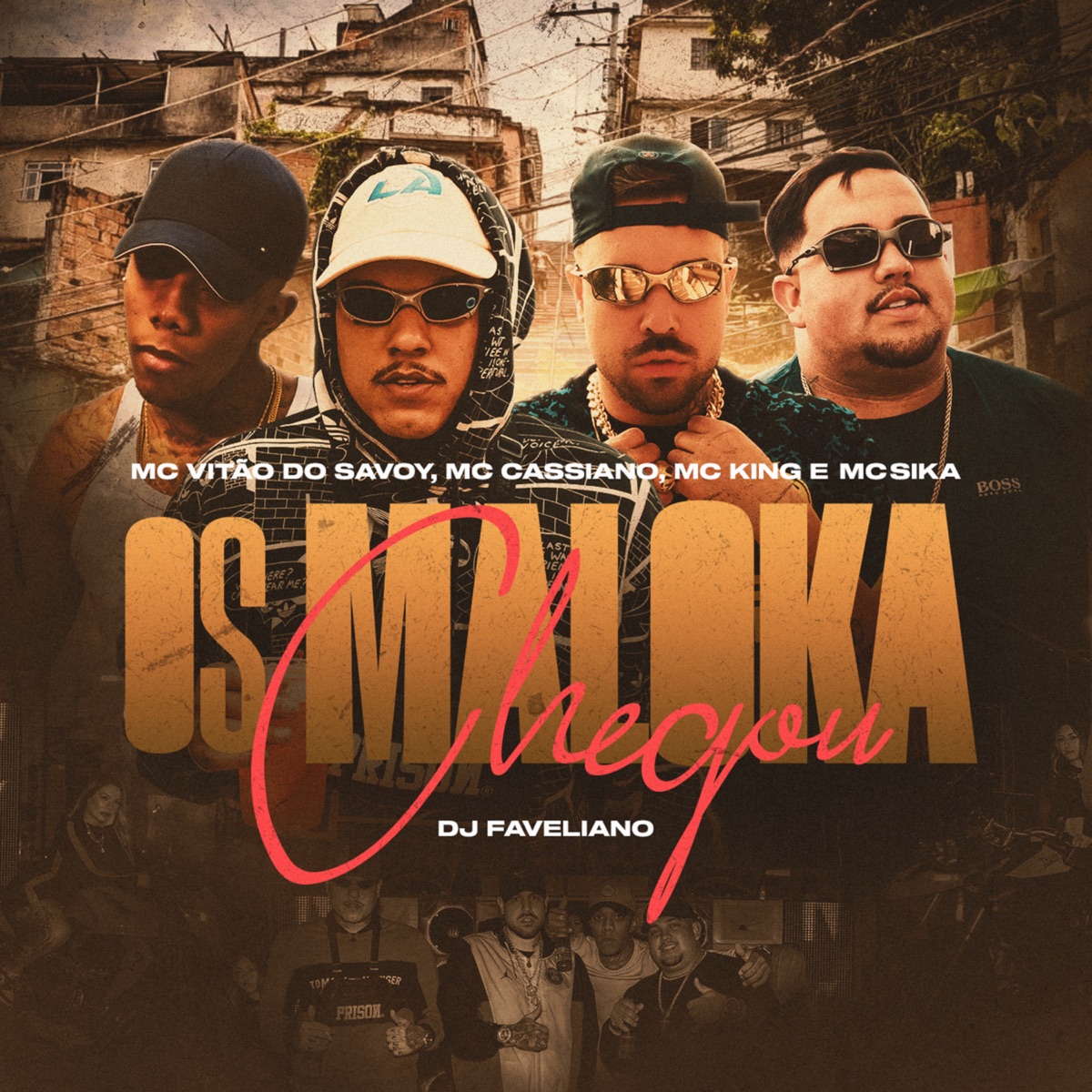 Os Maloka Chegou (feat. Mc Sika & Dj Faveliano) - Single by MC Cassiano, Mc King & Mc Vitão Do Savoy album cover