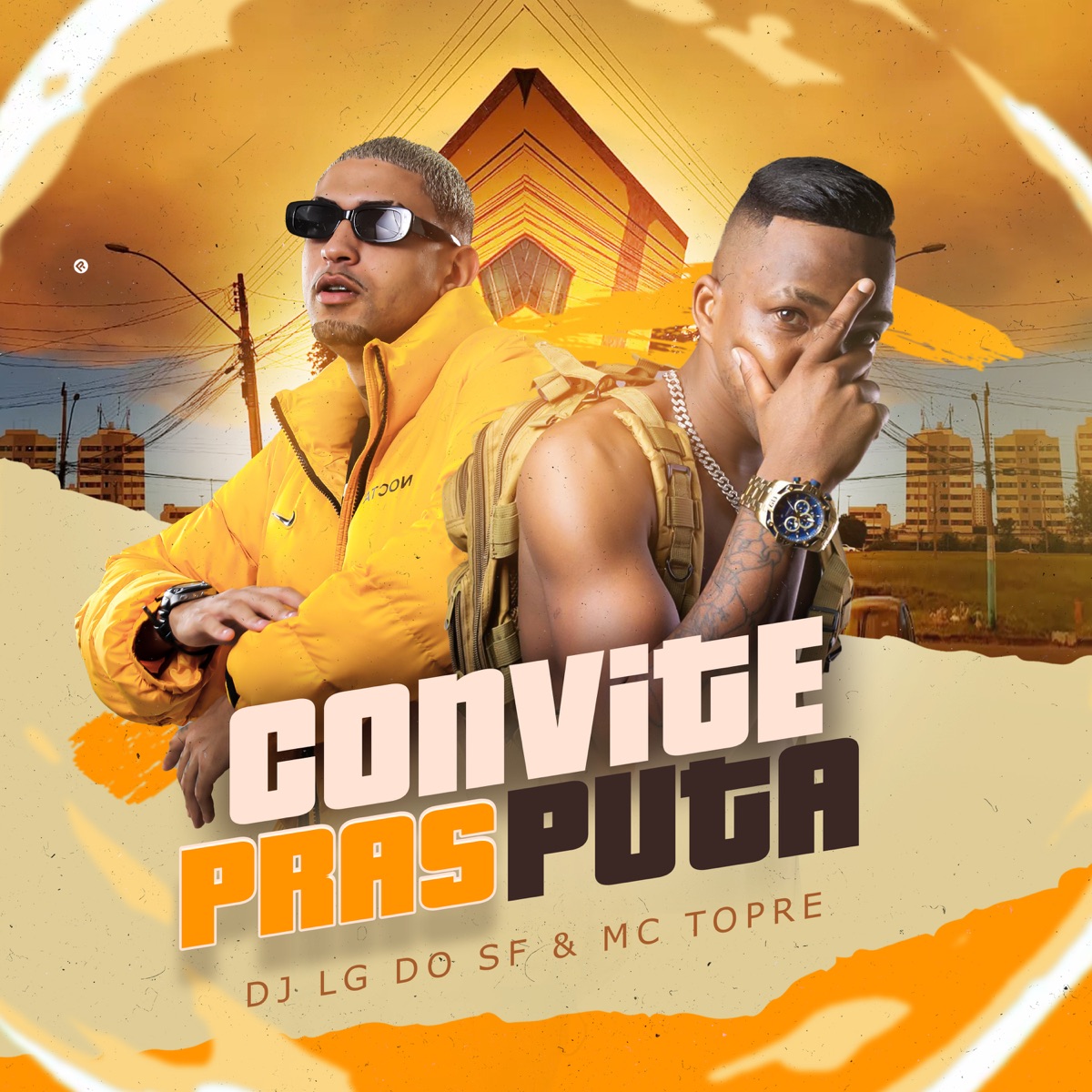 Convite pras puta - Single by DJ LG DO SF & Mc Topre album cover