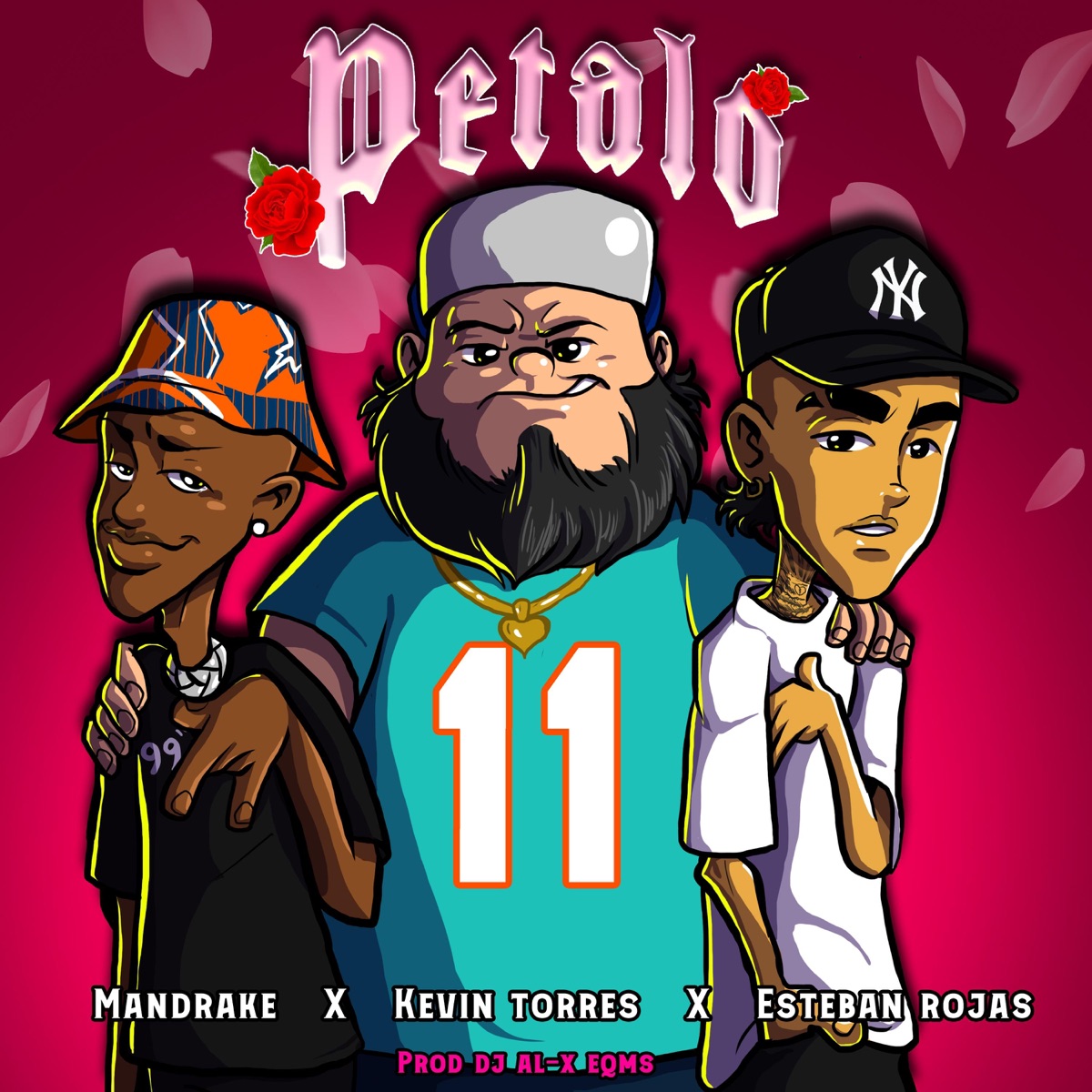 petalo (feat. MANDRAKE & ESTEBAN ROJAS) - Single by kevin torres album cover