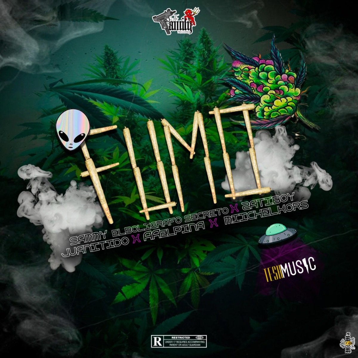 FUMO (feat. Sammy EBS, Juanitido, AAelpiña & Miichelkors) - Single by Zatiboy album cover