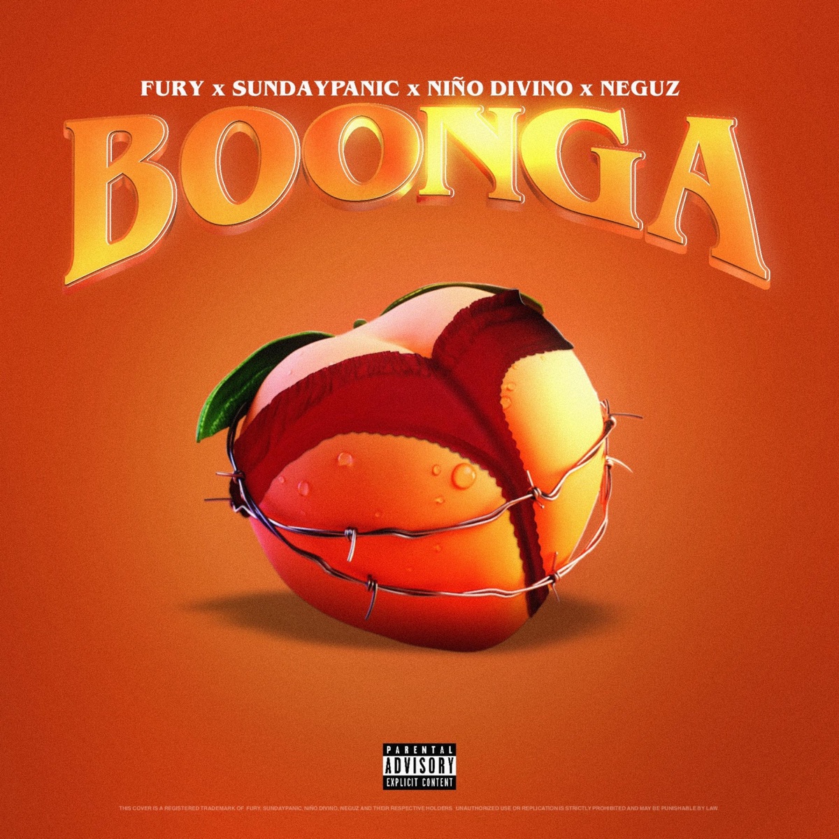 Boonga (feat. Wamra Fury & Sundaypanic) - Single by Neguz & Niño Divino album cover