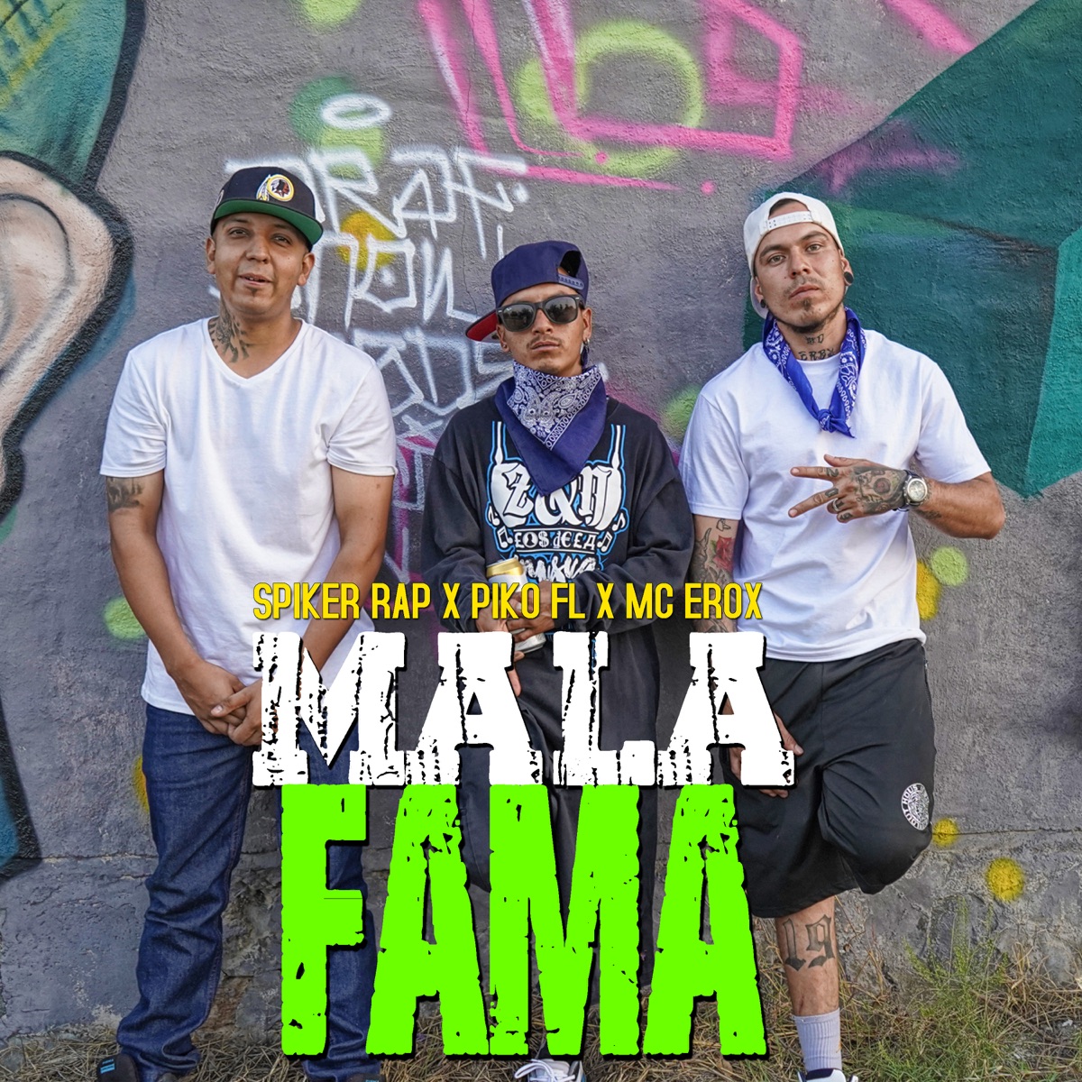 Mala Fama (feat. Mc Erox & Piko Fl) - Single by Spiker Rap album cover