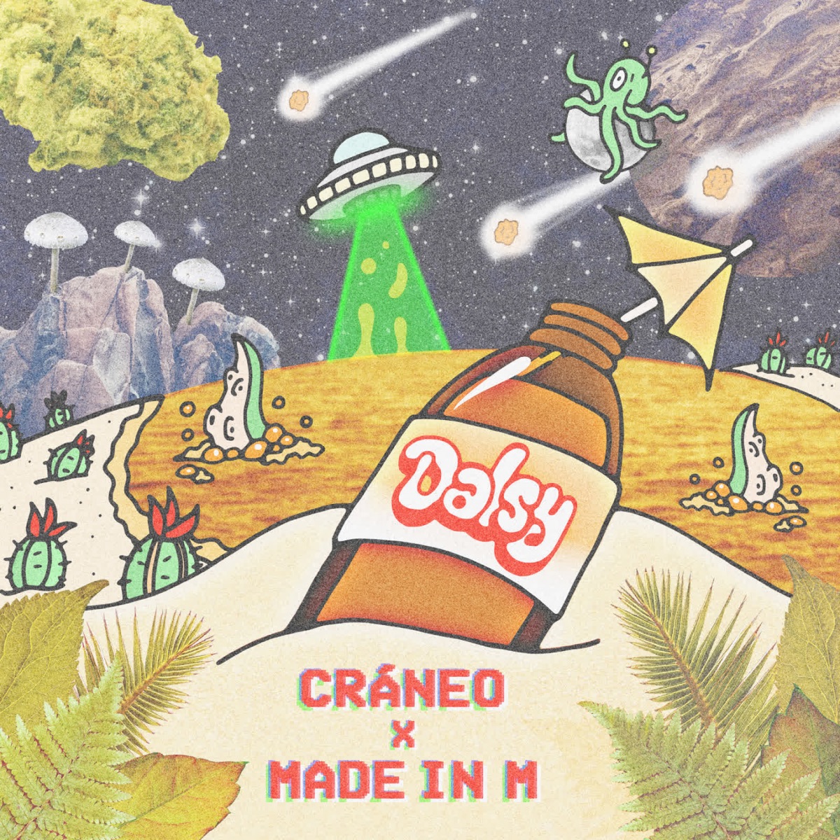 Dalsy (feat. Lasser, Cleanboy, Omaure, Juan Rios, Scarf Face & Ébano) by Cráneo & Made in M album cover