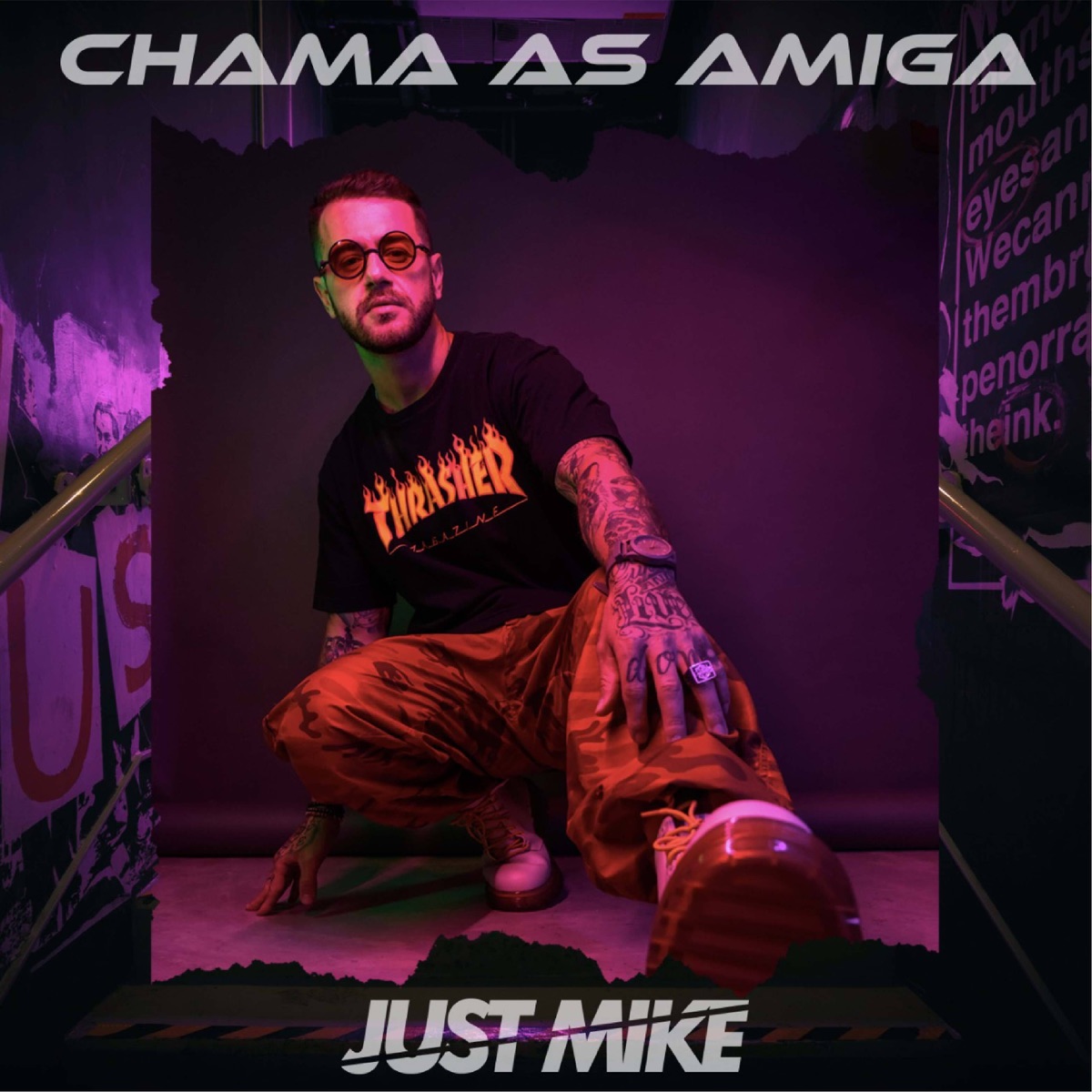 Chama as Amiga - Single by JUST MIKE DJ album cover