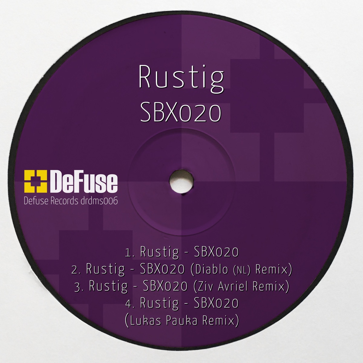 Sbx020 - EP by Rustig album cover