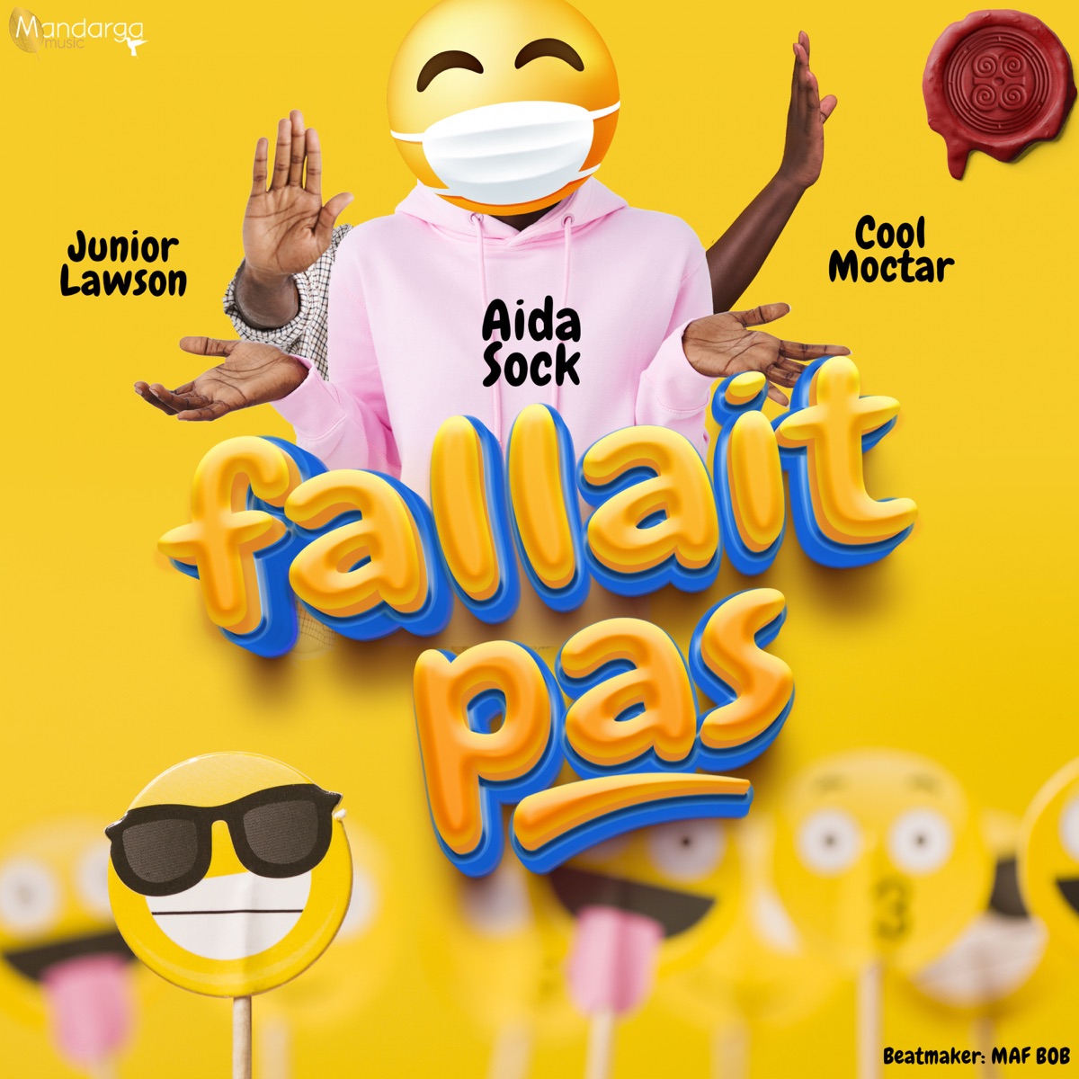 Fallait Pas (feat. Junior Lawson & Cool Moctar) - Single by Aida Sock album cover