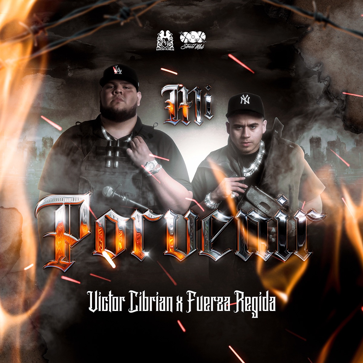Mi Porvenir - Single by Victor Cibrian & Fuerza Regida album cover