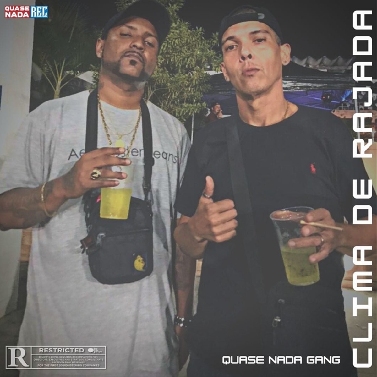 Clima de Rajada - Single by Quase Nada Gang, Curimba & LiL Neguin album cover