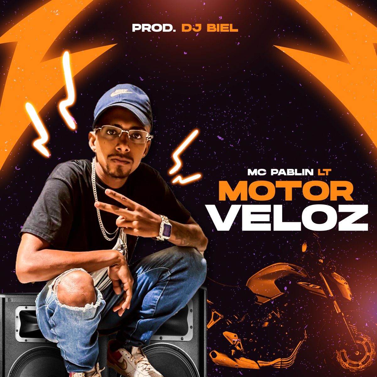 Motor Veloz - Single by MC Pablin LT album cover