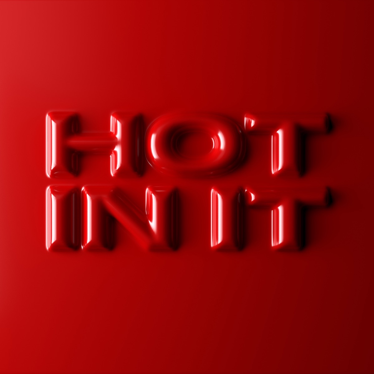 Hot In It - Single by Tiësto & Charli xcx album cover artwork