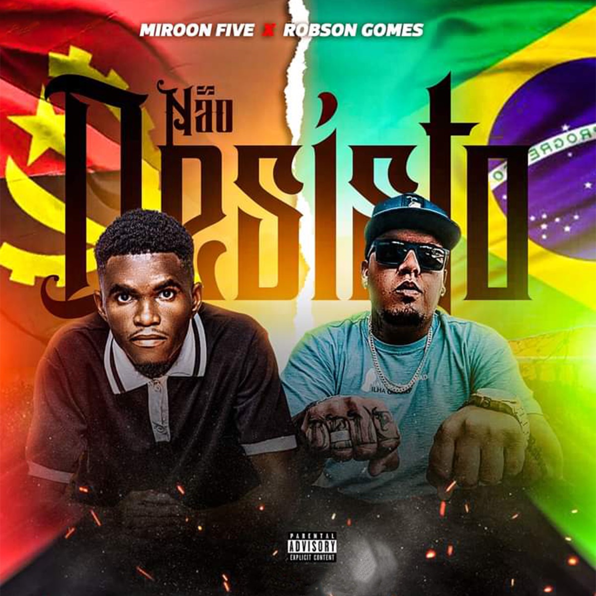 Não Desisto - Single by Robson Gomes & Miroon Five album cover