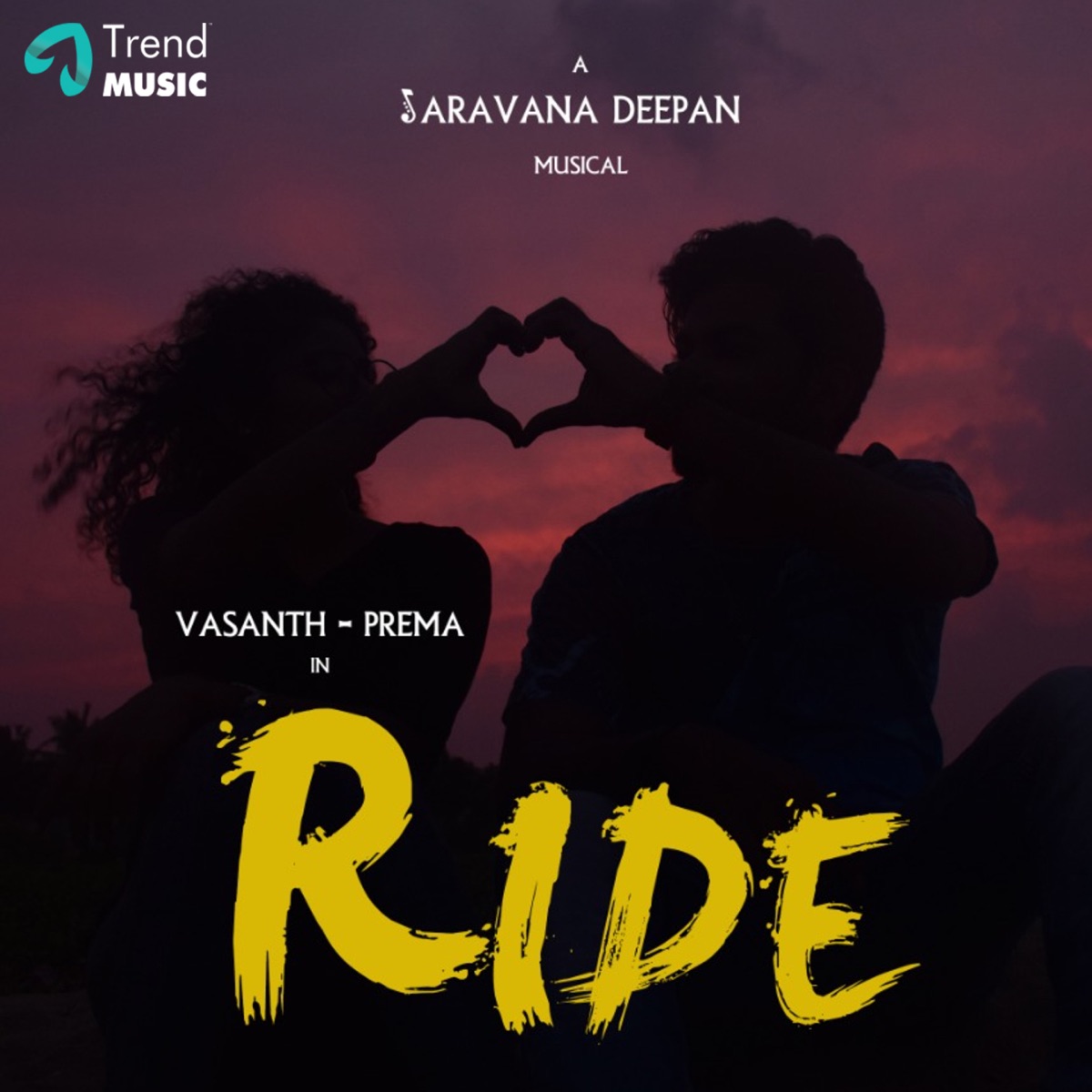 Ride - Single by Saravana Deepan & Arwind Koushik album cover