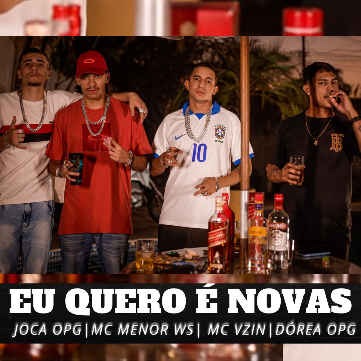 Eu Quero É Novas - Single by Joca OPG, Dórea OPG, Os Pior de Goiânia, Mc Vzin & MC Menor WS album cover