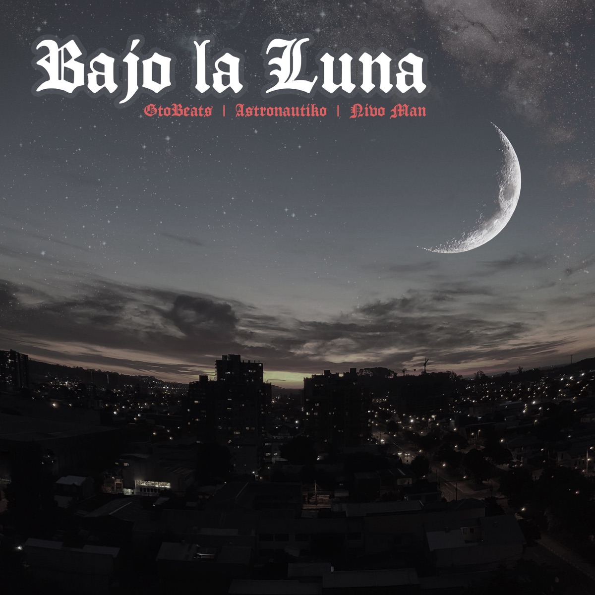 Bajo la Luna - Single by GtoBeats, Astronautiko & Nivo man album cover