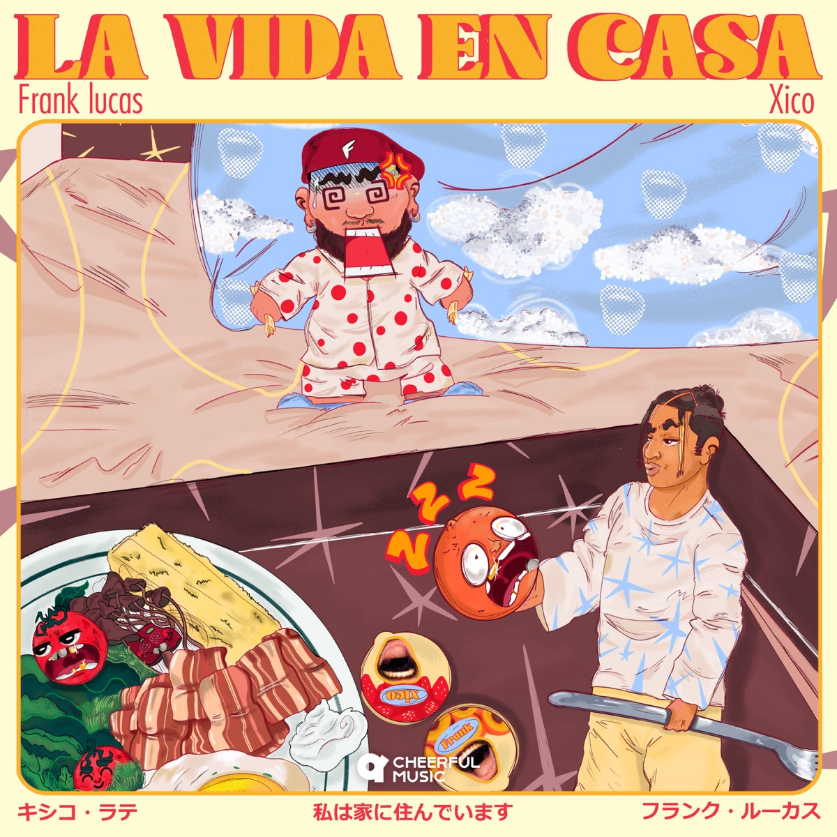 LA VIDA EN CASA - Single by Frank Lucas & Xico album cover