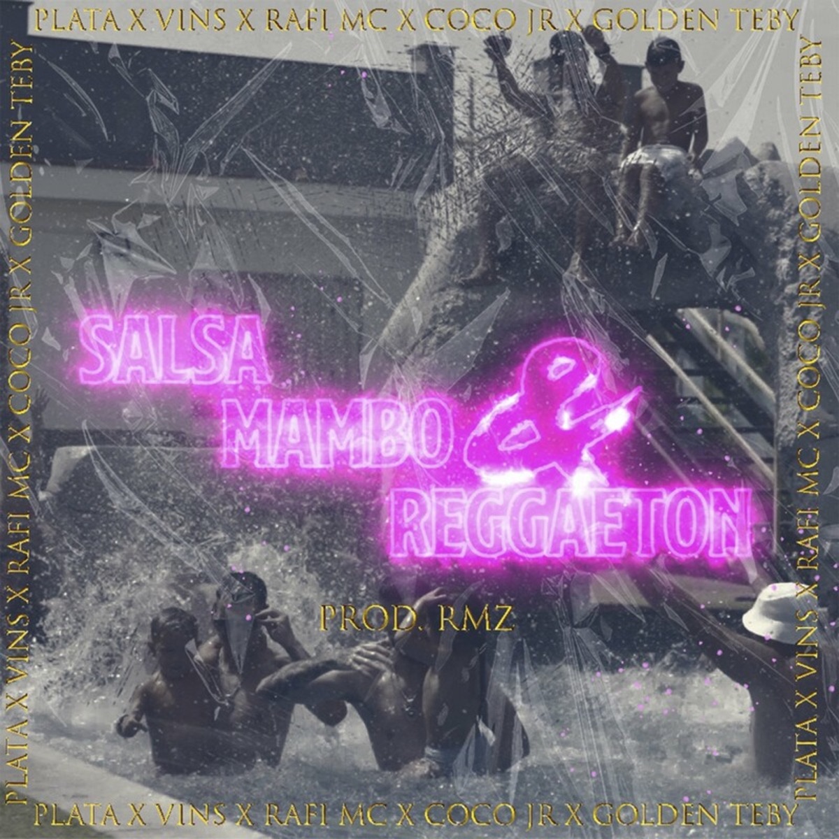 Salsa, Mambo & Reggaeton (feat. Rafi MC, Golden Teby & RmzProd) - Single by El Plata, CocoJR & Vin's album cover