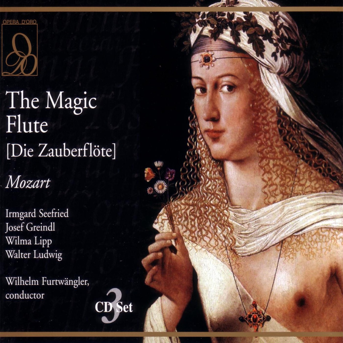 Mozart: The Magic Flute (Die Zauberflote) by Irmgard Seefried & Wilhelm Furtwängler album cover