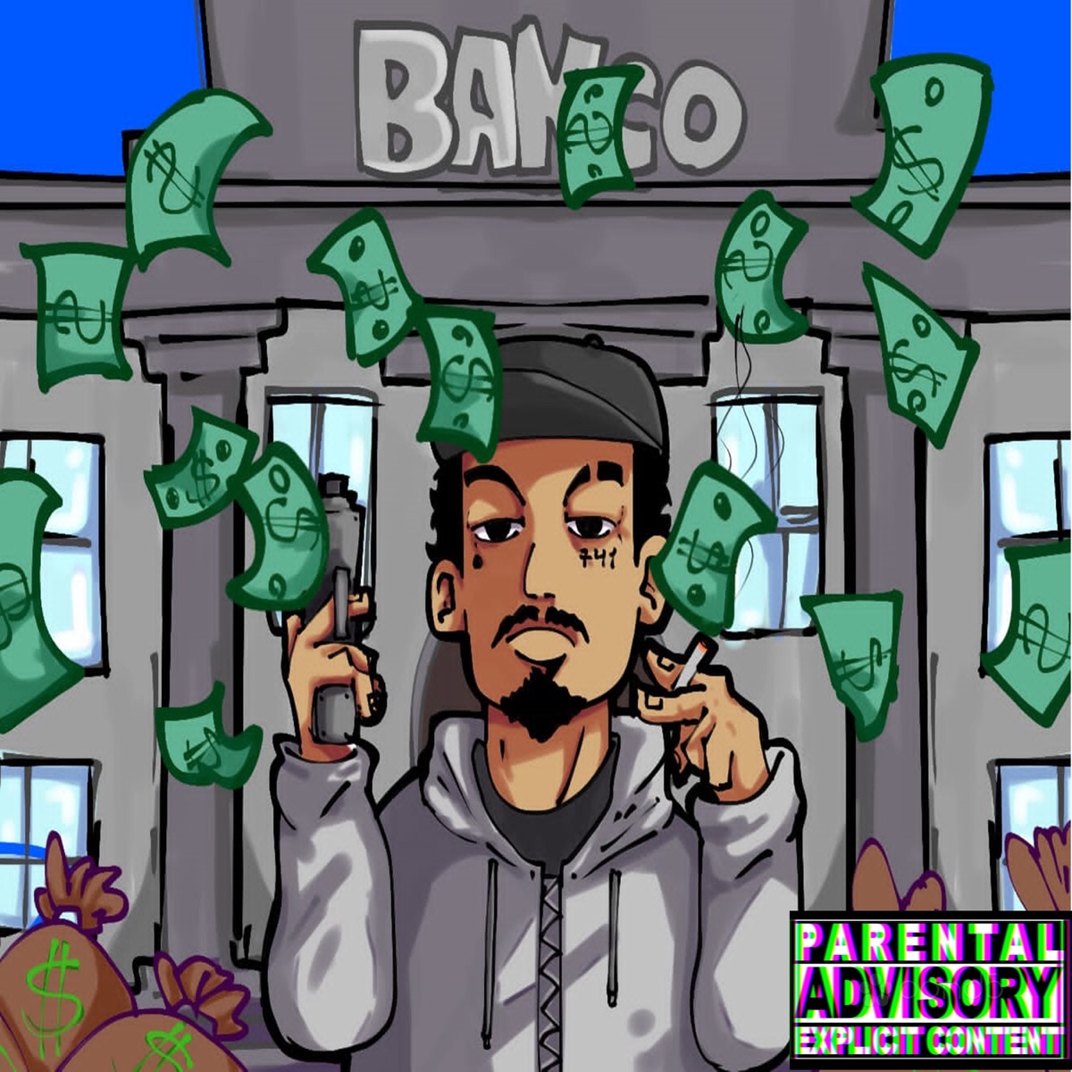 Passando nas Ruas do Bairro (feat. éo sujo, iamgb & Nildin) - Single by Yakuza.74 album cover