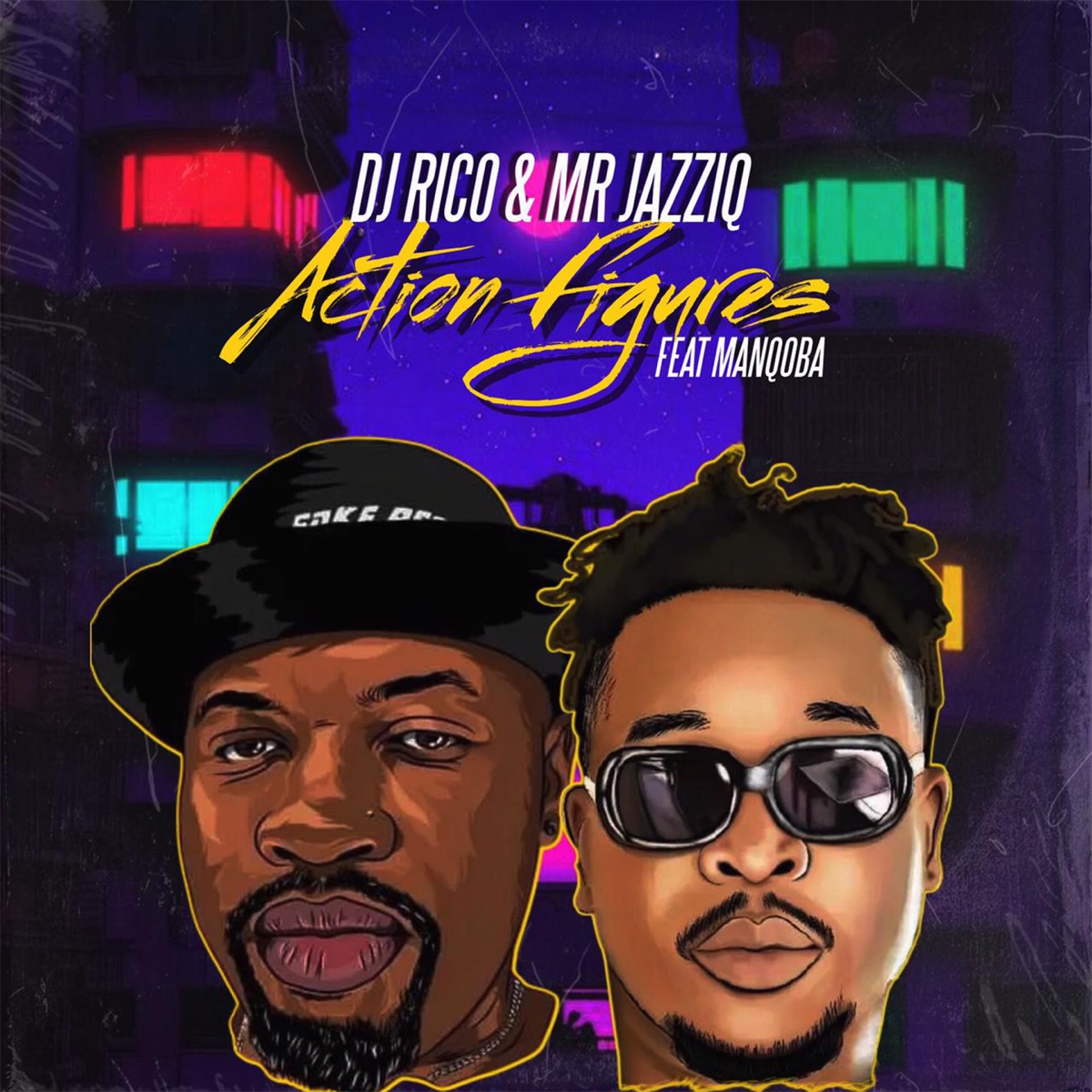 Action Figures (feat. Manqoba) - Single by DJ Rico & Mr JazziQ album cover