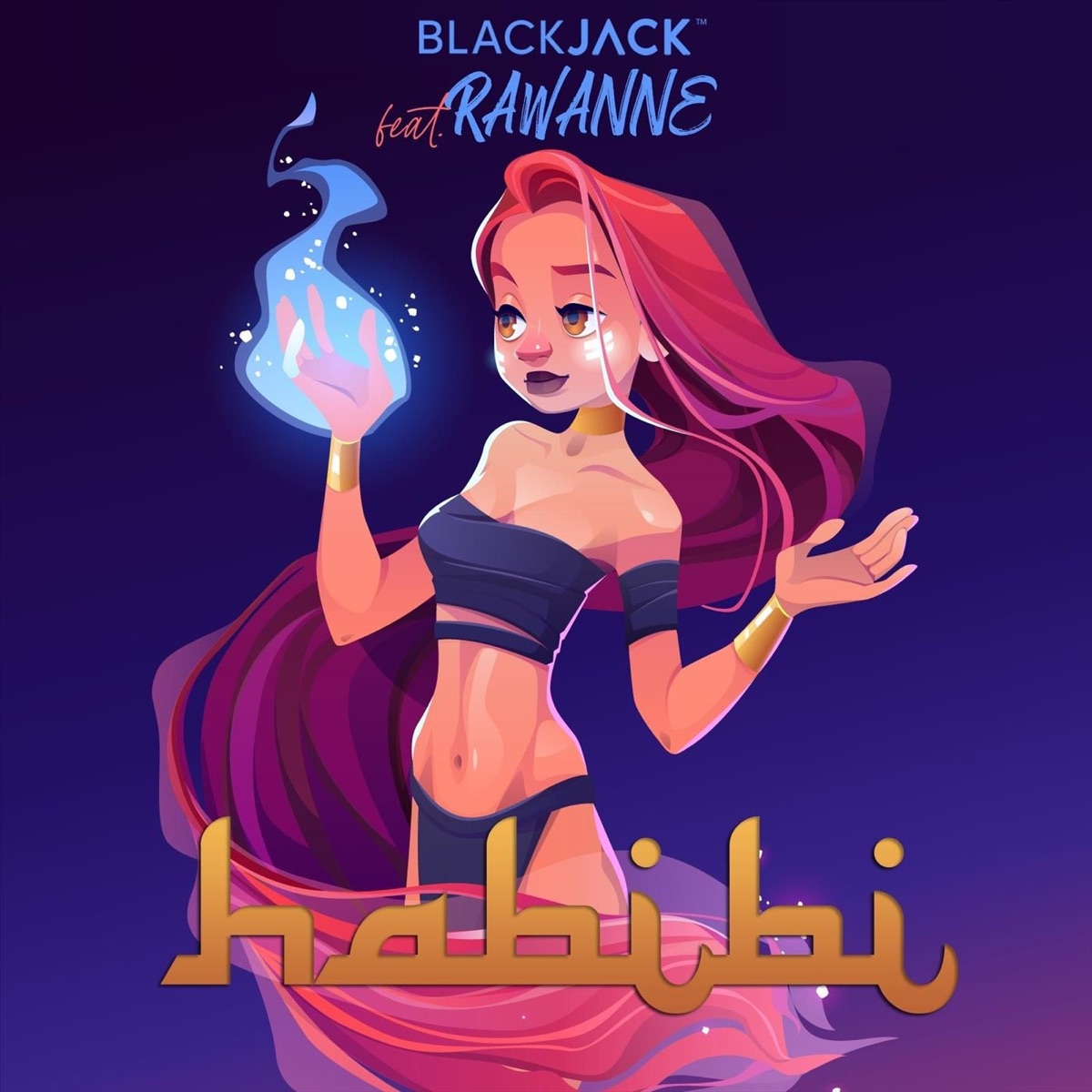 Habibi (feat. Rawanne) - Single by BlackJack album cover