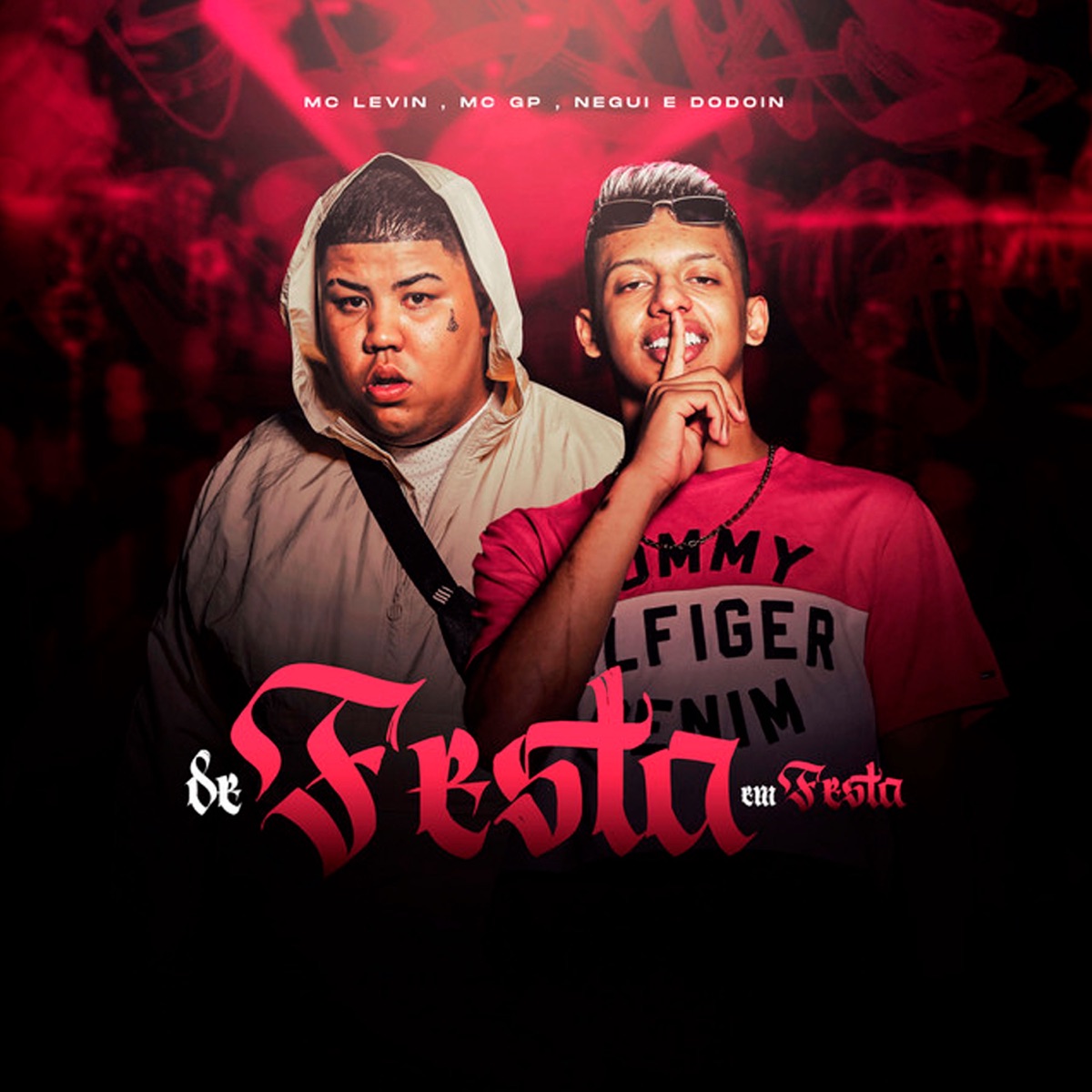 De Festa em Festa - Single by MC Levin, MC GP, Negui & Dodoin album cover